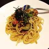 大人な味♡なすとベーコンの和風パスタ♡